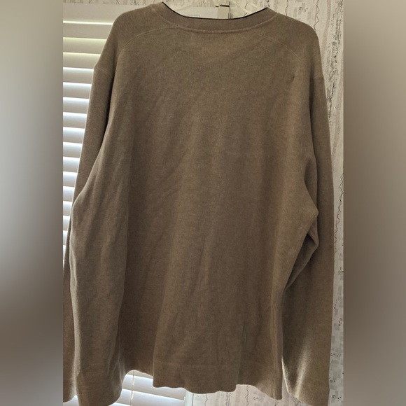 NWT Men’s Size XL Eddie Bauer Pullover Ribbed VNeck Sweater - Picture 15 of 15